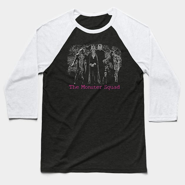 The Monster Squad Baseball T-Shirt by Distancer